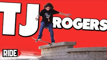 TJ Rogers Skateboarding in Slow Motion - Switch Tail Bigspin 270