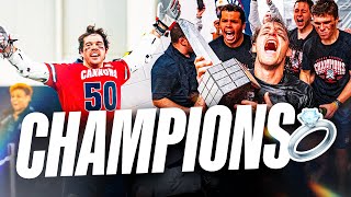 How the Cannons WON IT ALL | FULL Champ Series Vlog