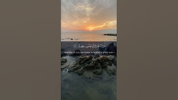 {فلا اقسم بمواقع النجوم ..} |ايات من أجمل ما رتل القارئ مصطفى البرزاوي🧡