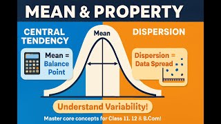 MEASURES OF CENTRAL TENDENCY AND DISPERSION LEC.6