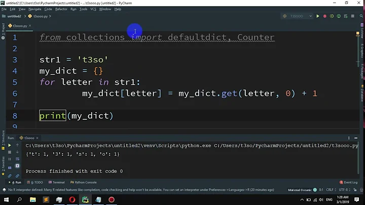 How to Create a dictionary from a string in Python