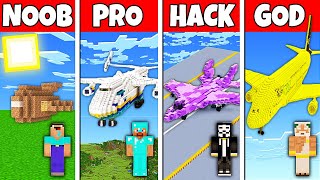 Minecraft Battle: NOOB vs PRO vs HACKER vs GOD! AIRPLANE HOUSE BUILD CHALLENGE in Minecraft by Rabbit - Minecraft Animations 9,413 views 1 month ago 27 minutes