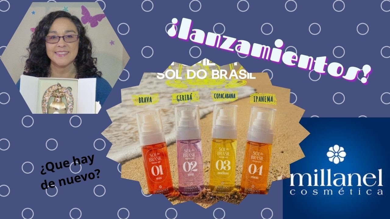 Haul Millanel   Novedades ‐ Perfumes de hombre - Lanzamientos Sol do Brasil - Esmalte Colors