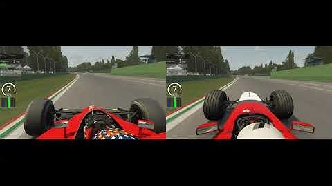 Assetto Corsa - RSS Formula 2000 V10 vs. RSS Formula 1990 V12 - Hotlap Comparison