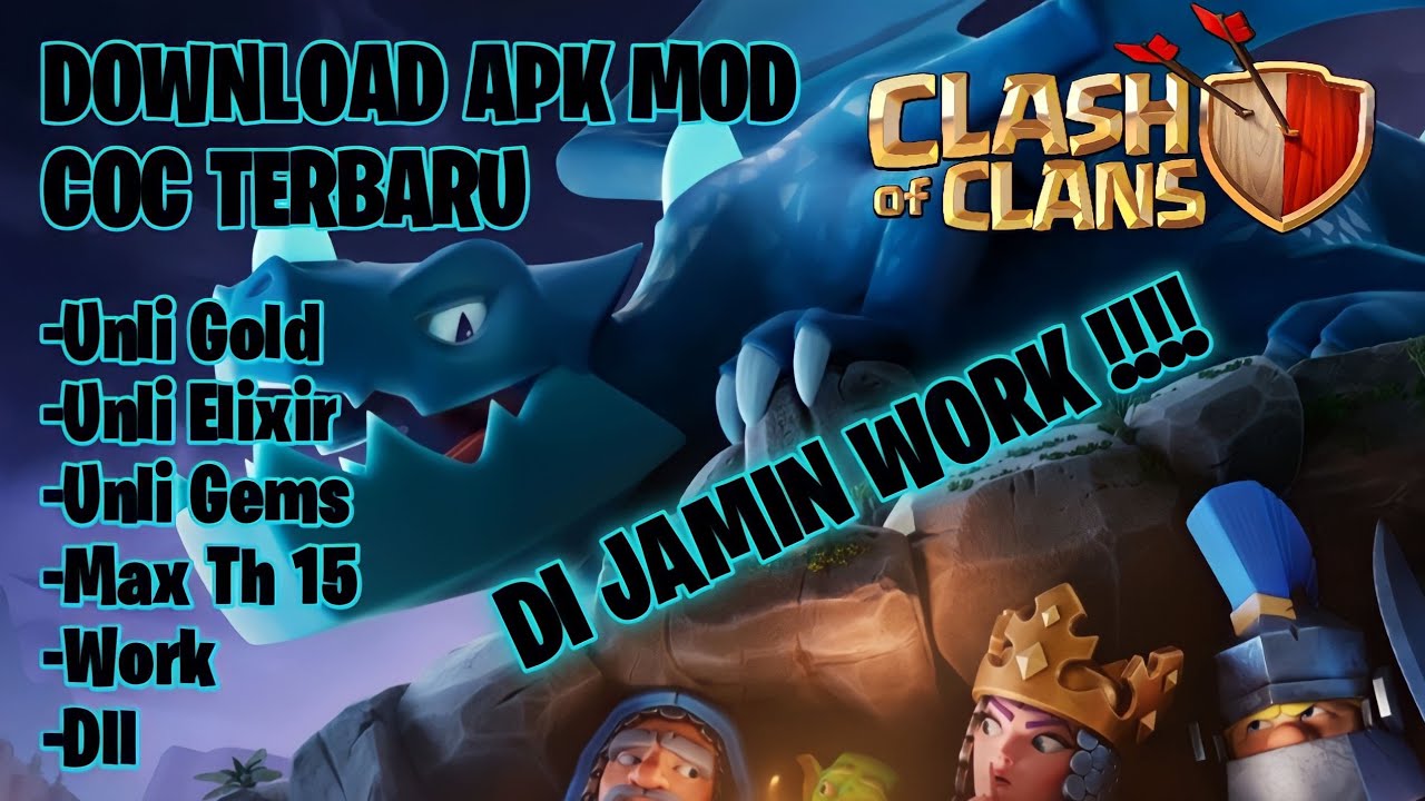 Download Mod Apk Coc Terbaru !! YouTube