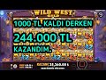 Wild West Gold | Rekor Kazanç Yakaladım 244.000 TL Ödedi. | #slot #casino #pragmatic