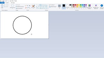 Tuto faire un rond sur paint