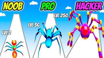 Insect Evolution - NOOB vs PRO vs HACKER