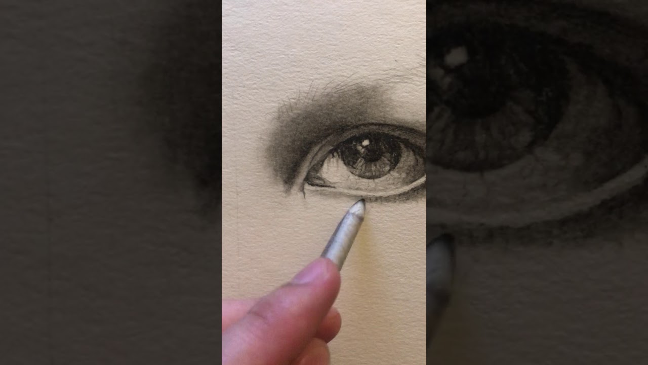 Eye practice drawing - YouTube
