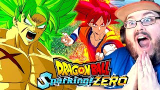 NEW DRAGON BALL: Sparking! ZERO - Gameplay Showcase [BROLY VS HIT VS KALE] #dragonball REACTION!!!