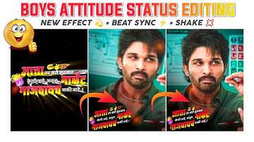 Trending boys beat sync attitude status editing in alight motion🔥👌