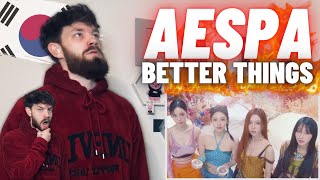 TeddyGrey Reacts to aespa 에스파 'Better Things' MV | REACTION