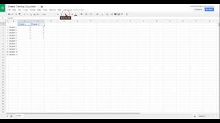 Beginners Guide to Google Sheets Lesson 1