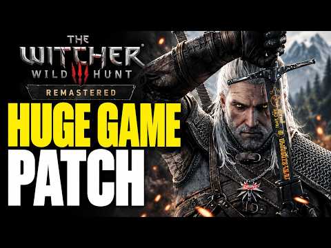 Witcher 3 Remastered Devs Confirm PC Fixes, Hotfix 5.00c - Free Roach Armor, Half Price Sale
