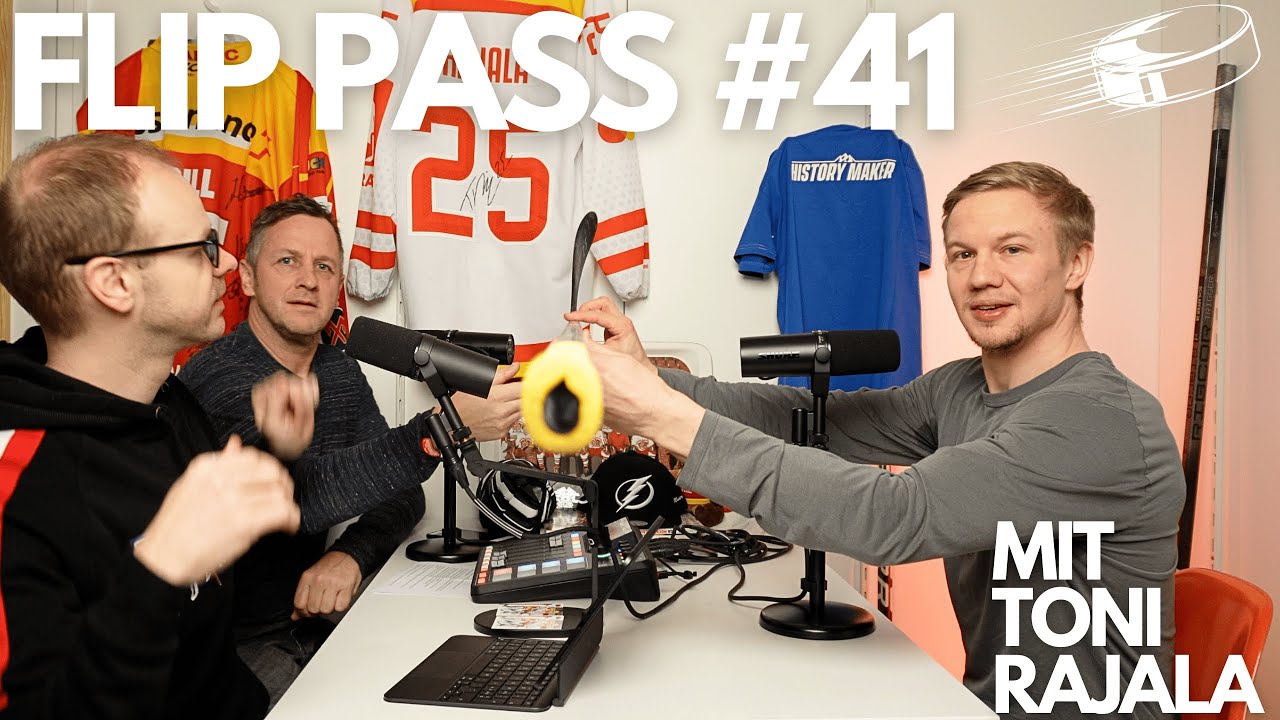 #41 Slapshoten mit Toni Rajala (oder wenn der Rubel in der KHL plötzlich nicht mehr rollt)