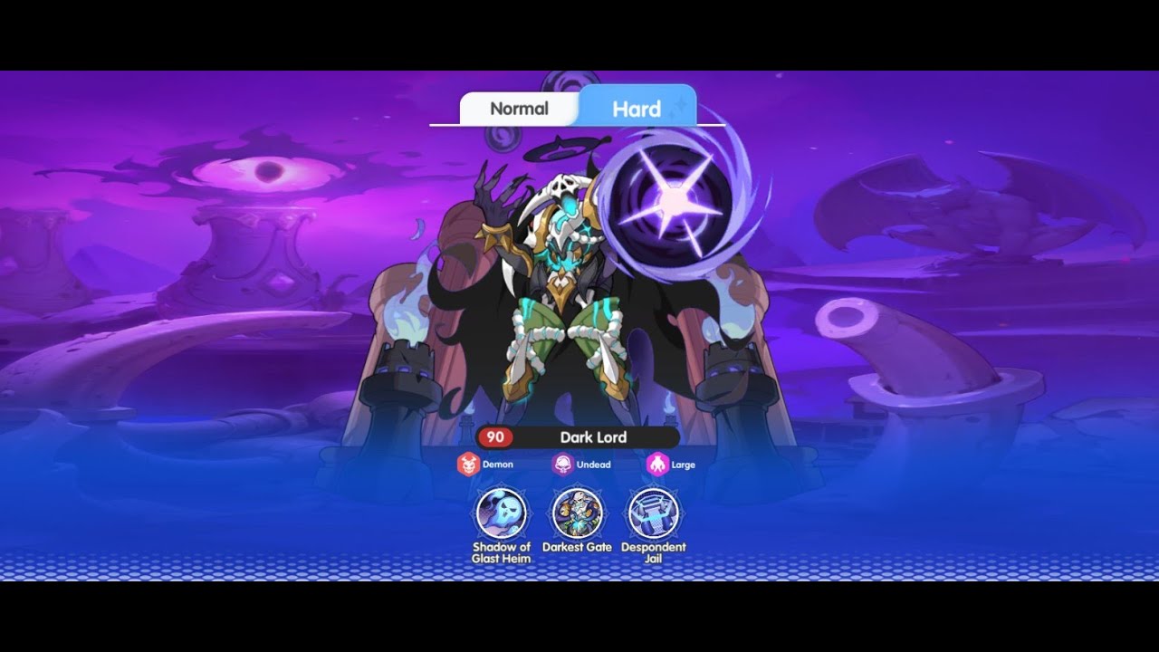 Dark Shadow Ragnarok Ragnarok :Back To Glory ( Shadow Hell - Dark Lord ) Hard Mode - YouTube