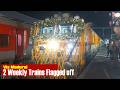 🔴 2 Weekly Trains Flagged off | Via Madurai