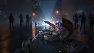 🐍 “Anaconda on the Street! Crowd Gathers to Watch – A Shocking Scene”#Anokond#viralvideo #usavideo