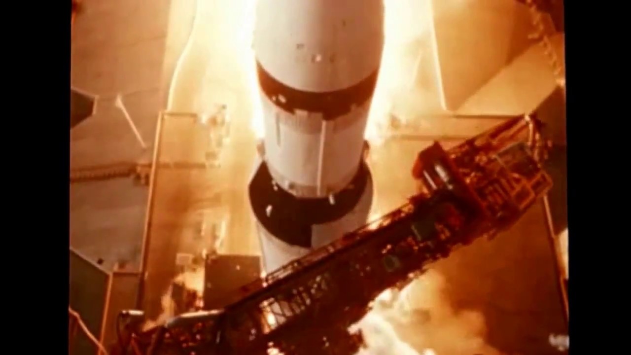 Flight Of Apollo Saturn V Archival Film Youtube