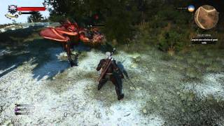 The Witcher 3 respawning Wyvern. 1.12