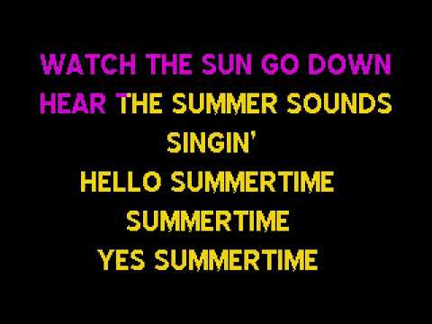 Bobby Goldsboro - Hello Summertime (With Background Vocals) (Karaoke) - Harris Studios