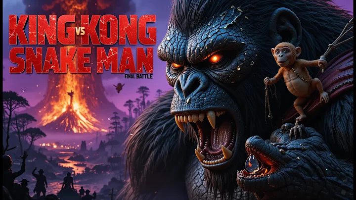 Gorilla King Kong vs Cobra King – Bridge of Doom Fight for the Ape Empire!