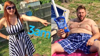 3AM CHALLENGE FAIL! BANNED FROM THE POOL! REACTION TO TV APPEARANCE!