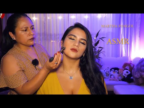 ASMR MARTHA  ♥ PANGOL, ASMR WHISPERING, ASMR MASSAGE FOR SLEEP, HEAD & SHOULDER