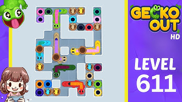 Gecko Out Level 611 Solution Walkthrough