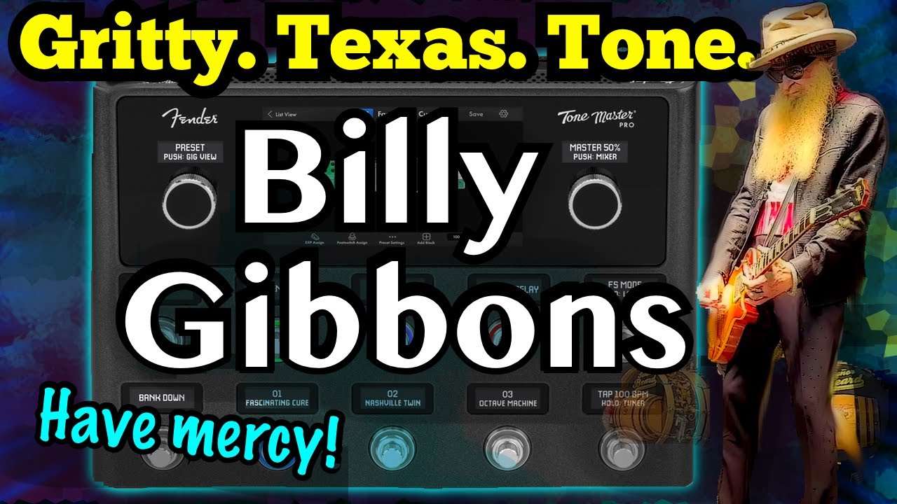 FENDER TONE MASTER PRO Let's Make A Billy F Gibbons Preset! YouTube