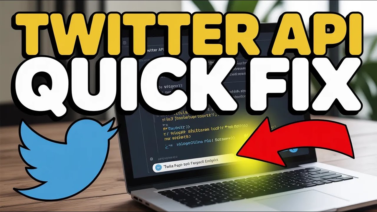 How to use Twitter API - Quick Fix - YouTube