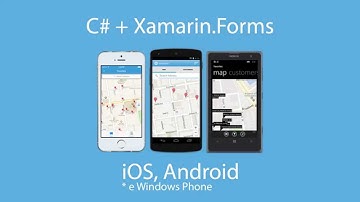 Aplicativos nativos para iOS e Android em C# com Xamarin.Forms. App nativa em 15 minutos.