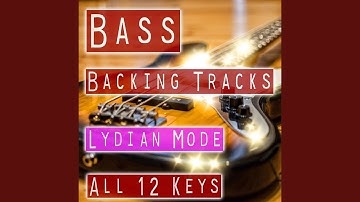 Rock Backing Track in C Lydian Mode - No Bass