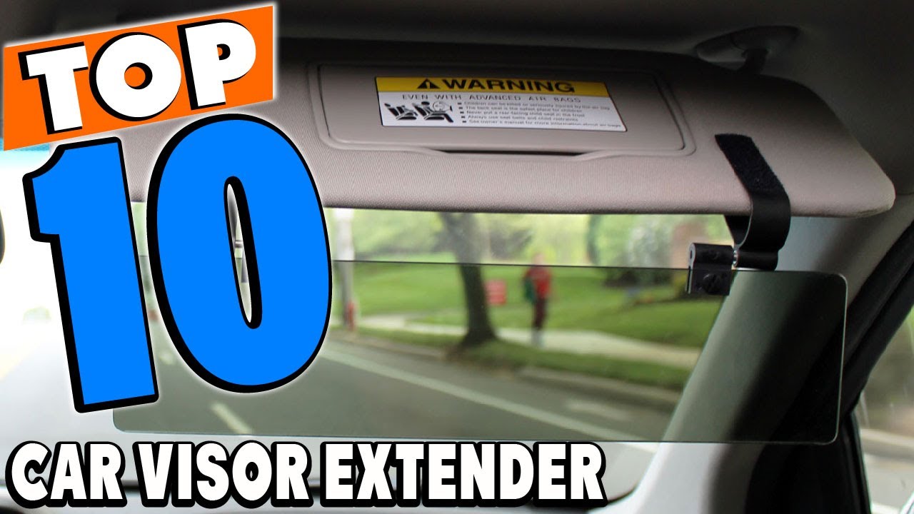 Car Sun Visor Extension Extender Shield Front Side Window Shade Anti-glare  Truck Car Sun Visor Extender