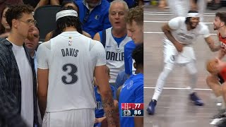 Anthony Davis non-contact injury in Mavs debut and goes to locker room 😬 screenshot 4