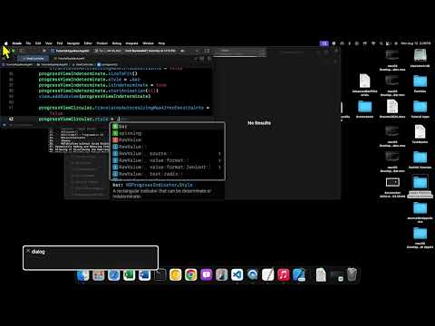 macOS Development with AppKit - 24 - Circular Determinate Progress Indicators