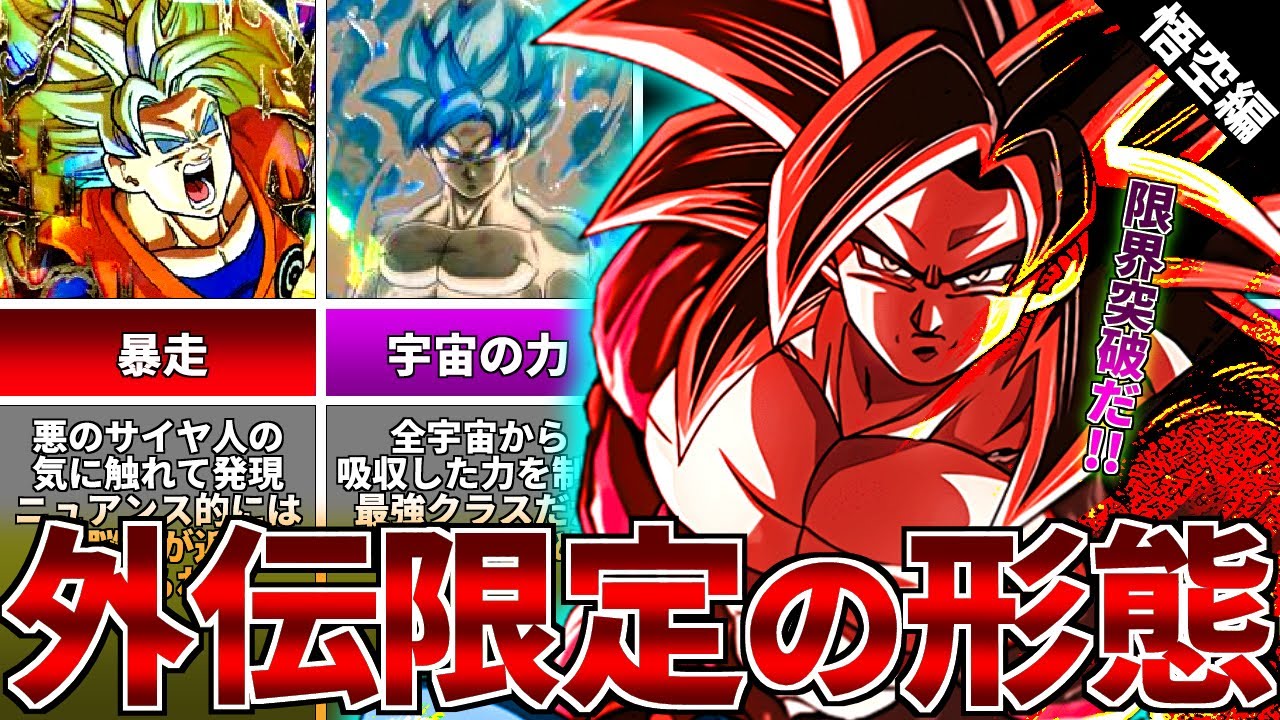 【ドラゴンボール】インフレは止まらない!?外伝作品のみで見れる悟空の変身形態