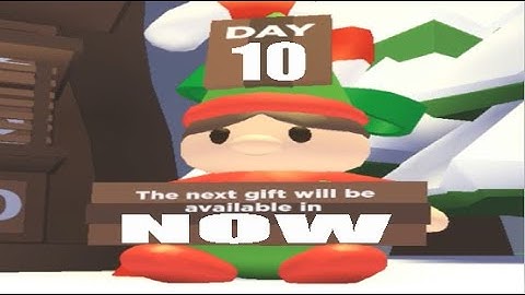 Day 10 Advent Calendar in Adopt Me on ROBLOX