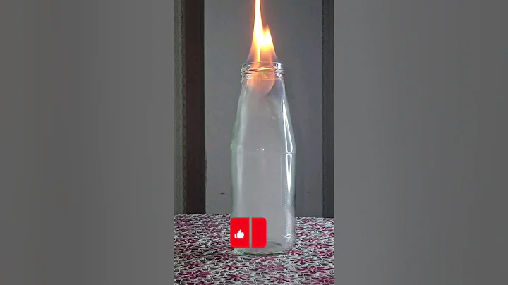 Smoke and Fire experiment #shorts  #experiment  #shortsfeed