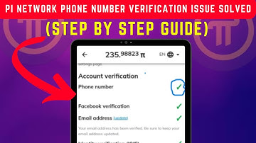 PI NETWORK PHONE NUMBER VERIFICATION ISSUE SOLVE.