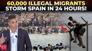Spain border crisis: 60,000 migrants storm Ceuta in 24 hours; PM Sanchez blames human smugglers