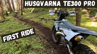 2024 Husqvarna TE300 Pro First Ride by PNW Enduro 22,052 views 1 month ago 14 minutes, 25 seconds