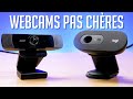 Comparatif webcams petits budgets 