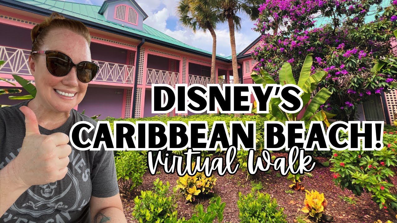 Disney Caribbean Beach Resort: A Virtual Tour of Paradise!