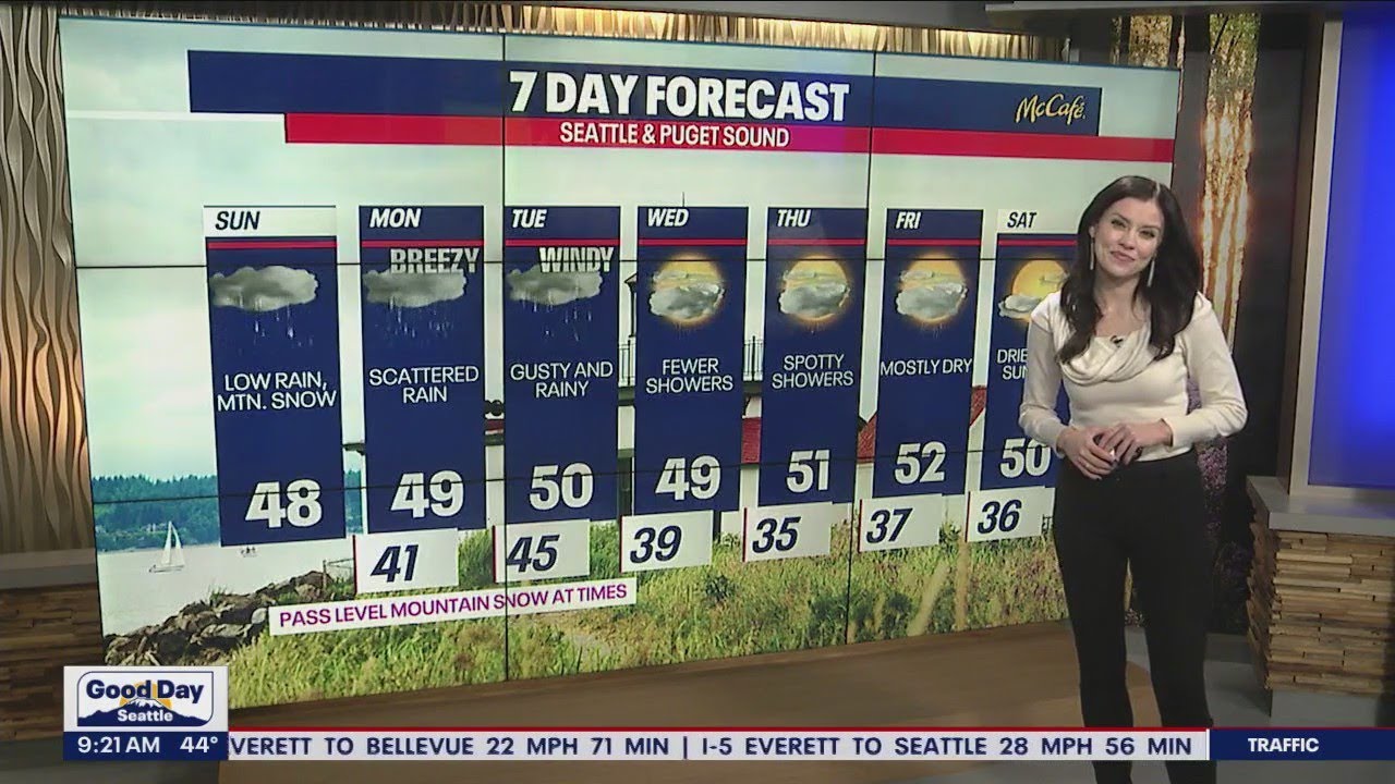 Windy, rainy start to our week, clearing out into the weekend | FOX 13 ...