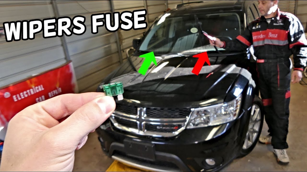dodge journey windshield wipers fuse