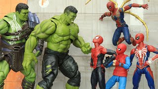 SPIDER MAN vs HULK: Stolen Ice Cream Fight | Figure Stopmotion