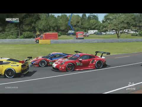 Le Mans 24 Virtual: Highlights hour 1