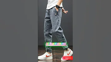 Best Denim Jogger Pants For Man Don T Miss End Fashion Youtubeshorts Shorts 