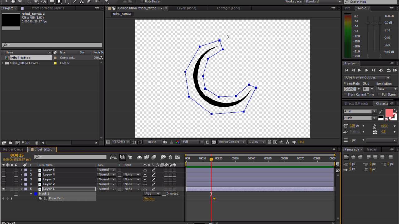 After Effects Maske After Effects Maske